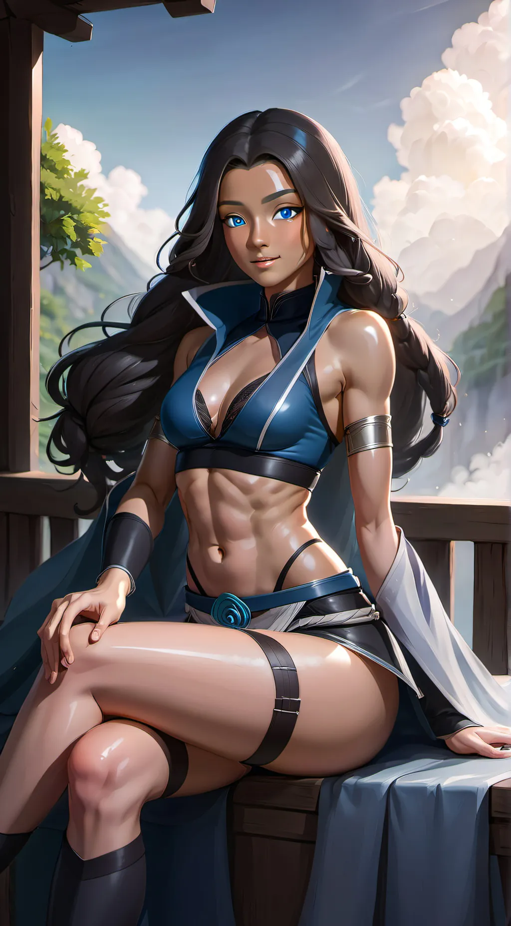 ai character: Katara background