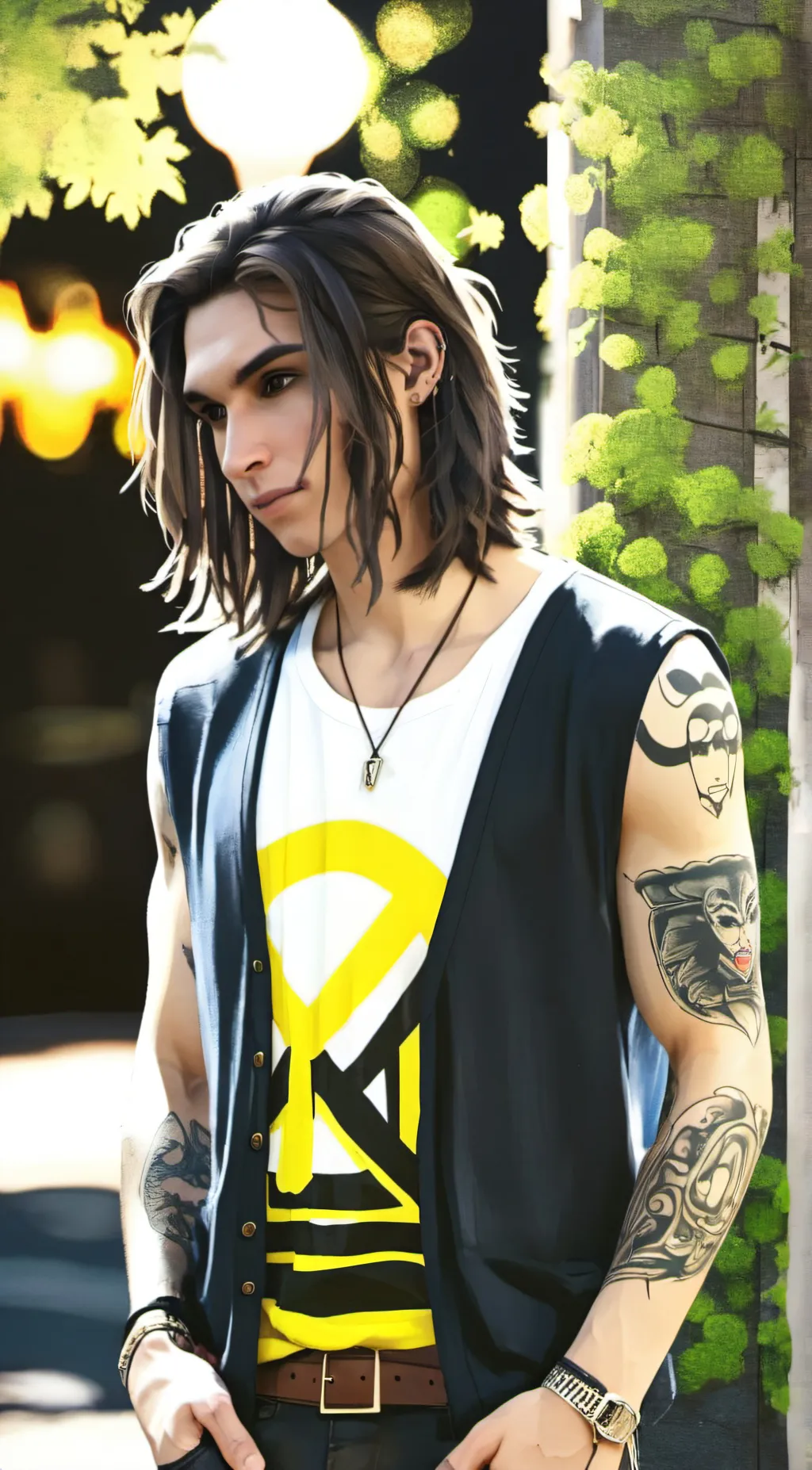 ai character: Andre background