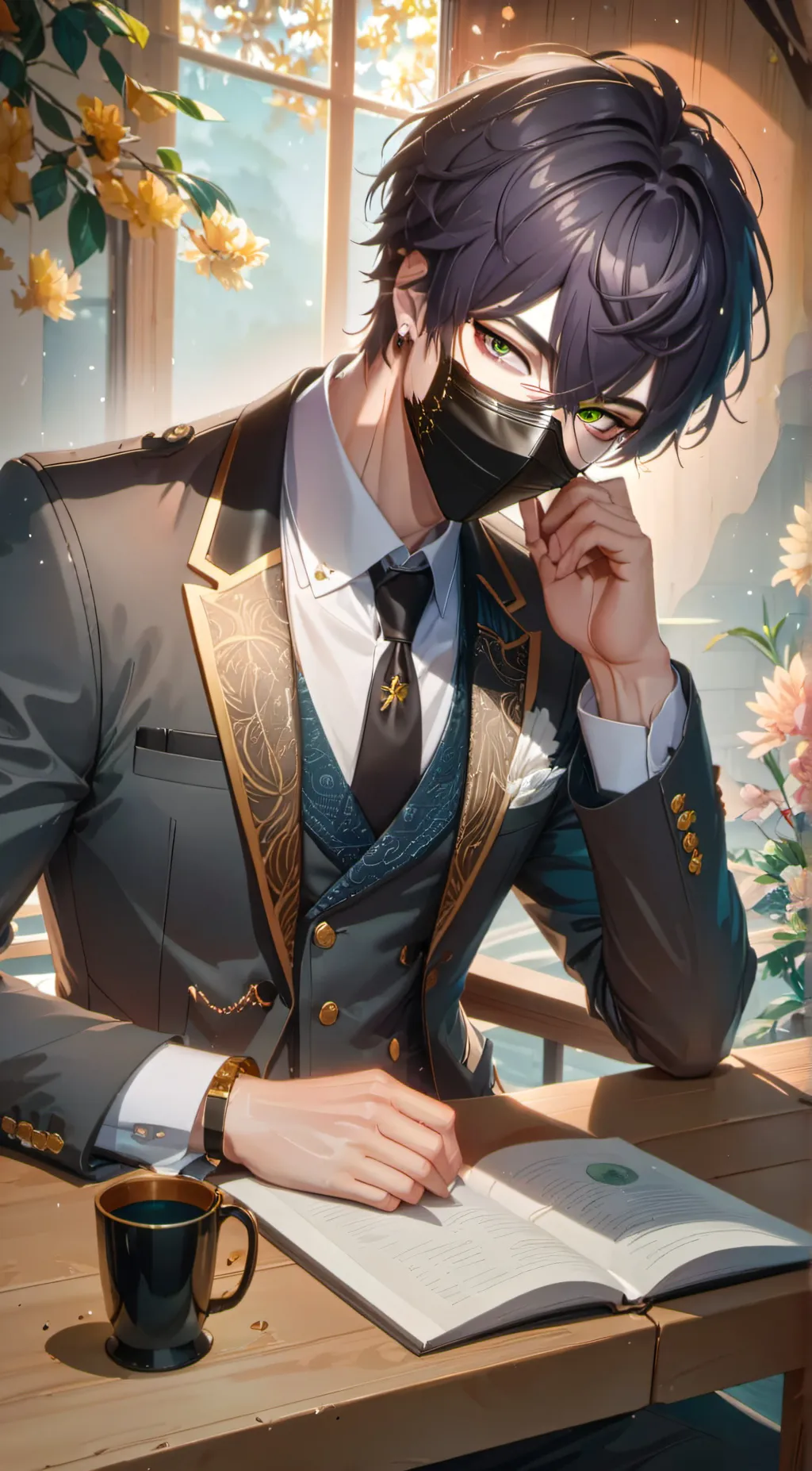 ai character: classifiedhim background