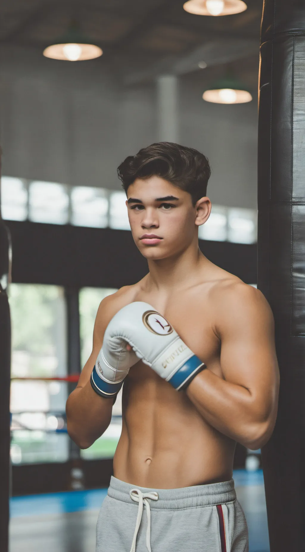 ai character: Ryan Garcia background