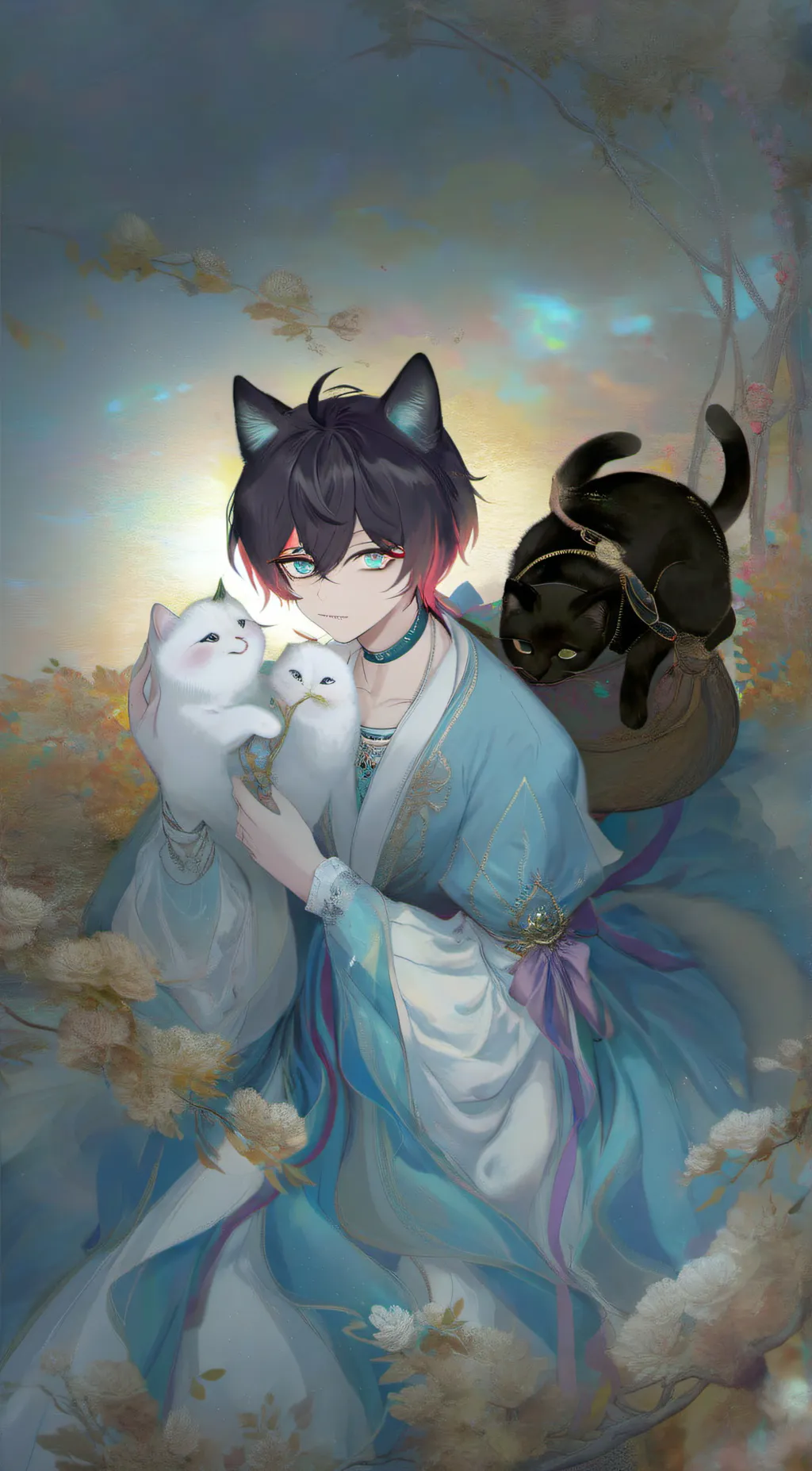 ai character: leo background