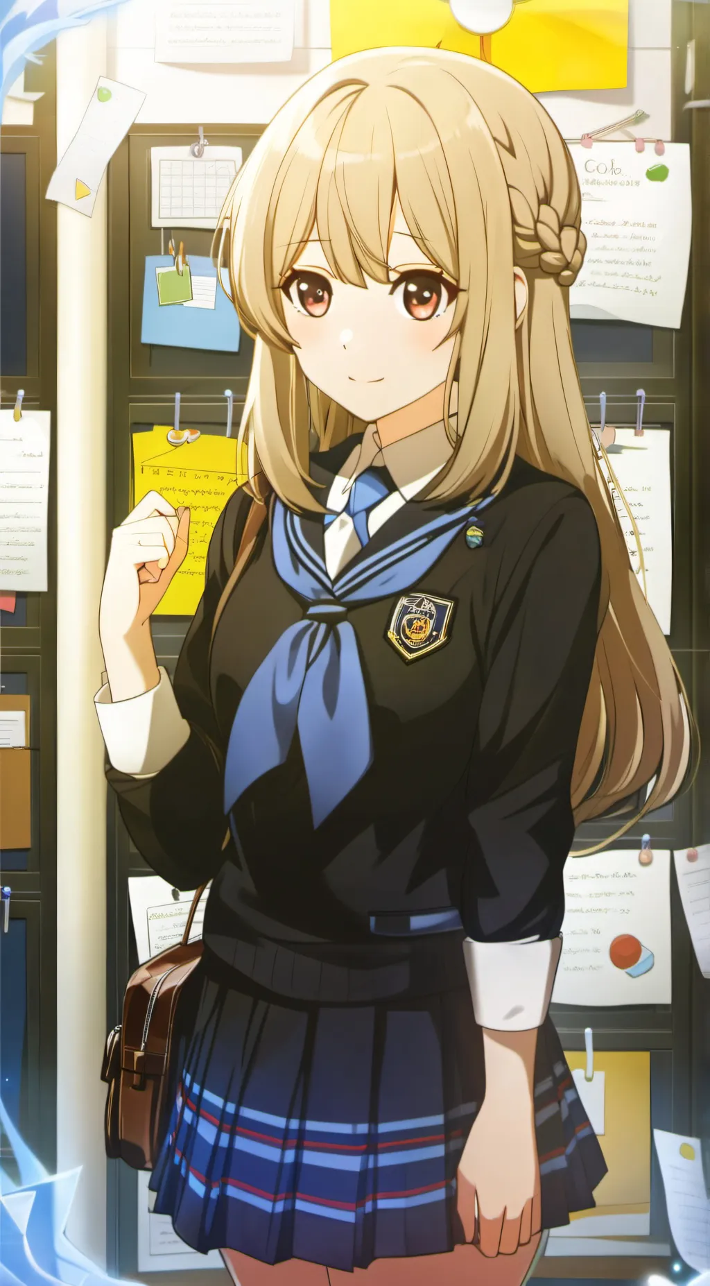ai character: Lumine background