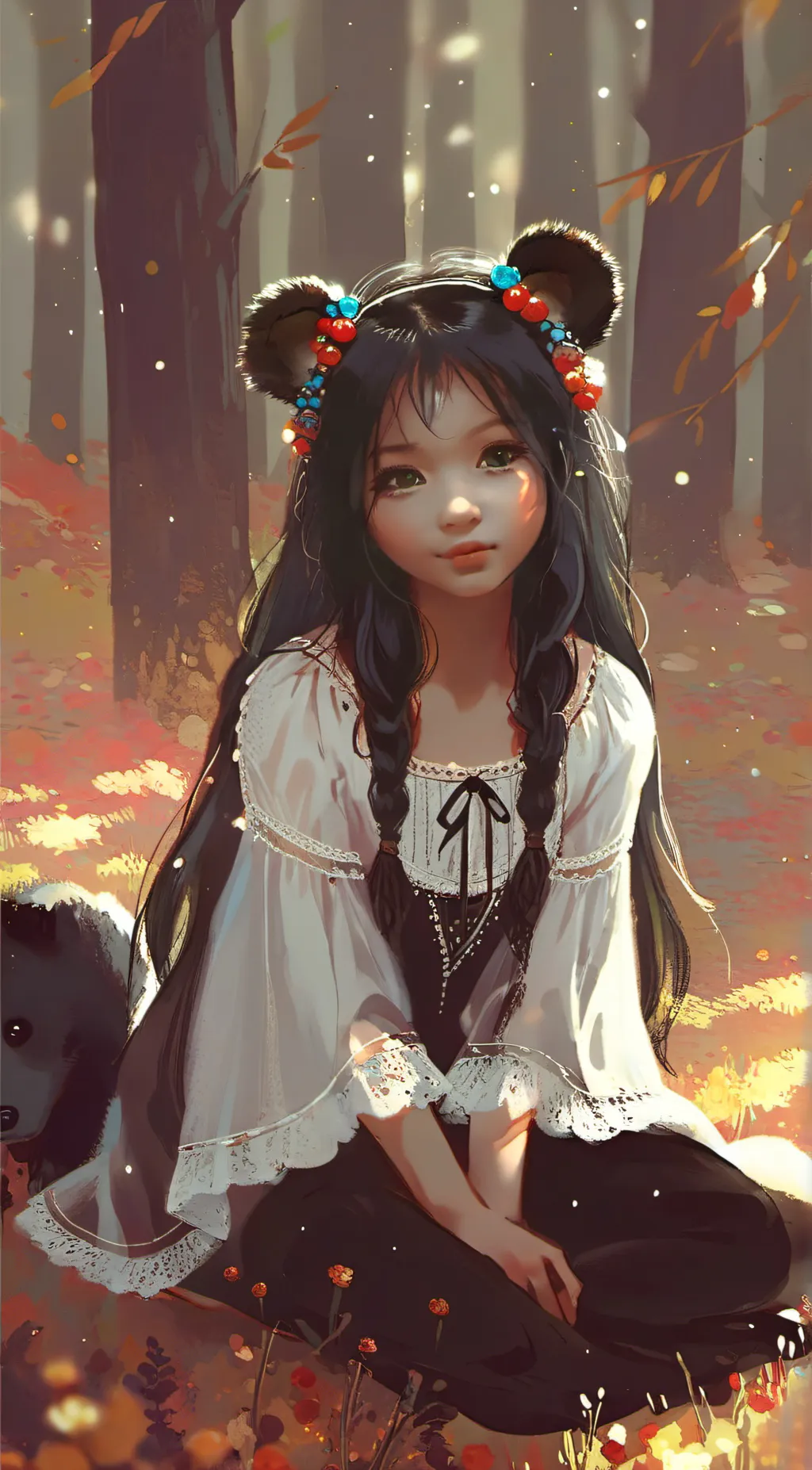 ai character: ♧Fiona♧ background