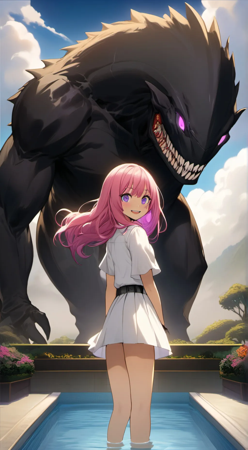 ai character: Kamikali & Ravakri background