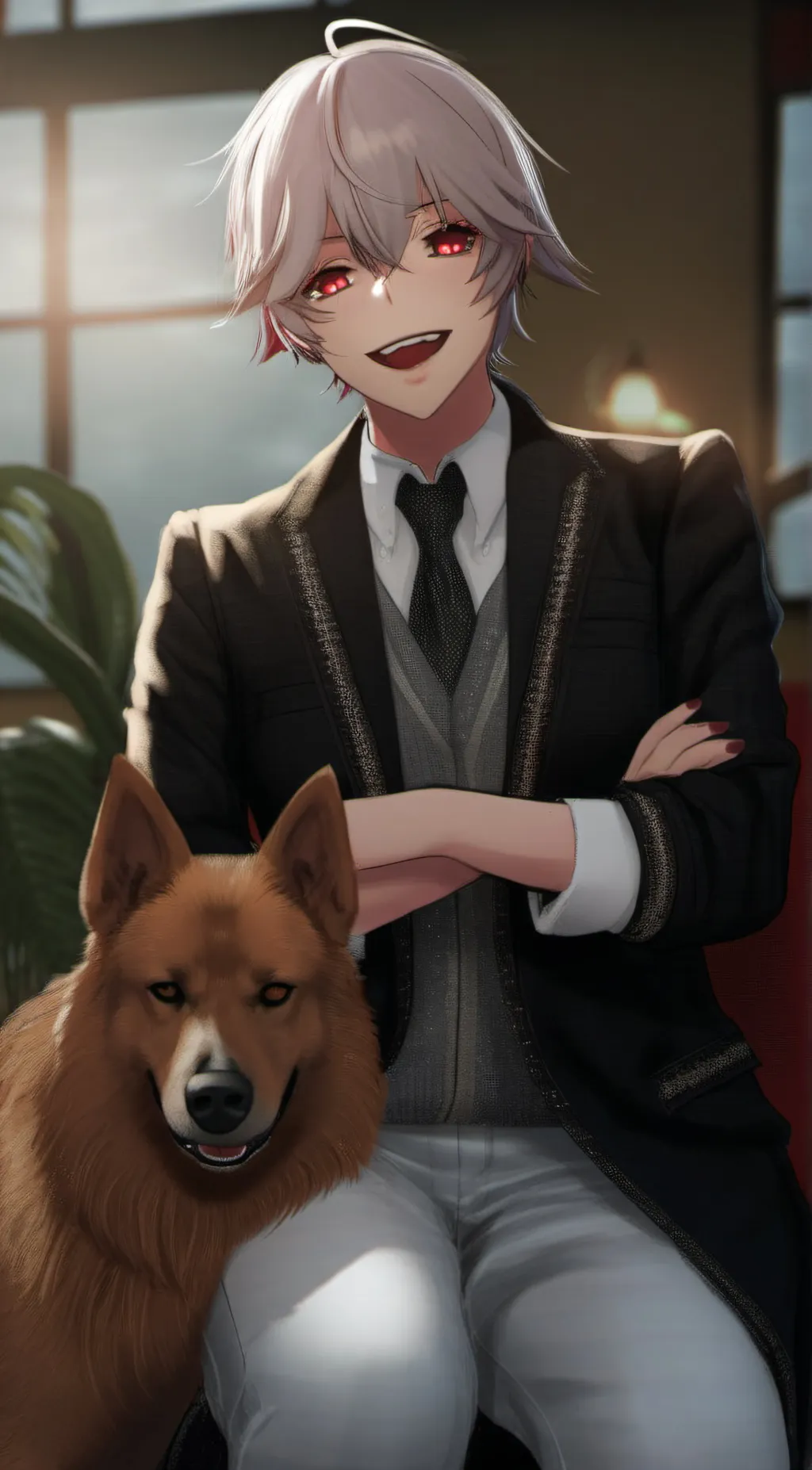 ai character: zack background