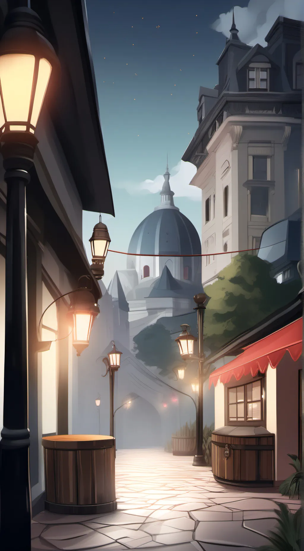 ai character: Spam smth idc background