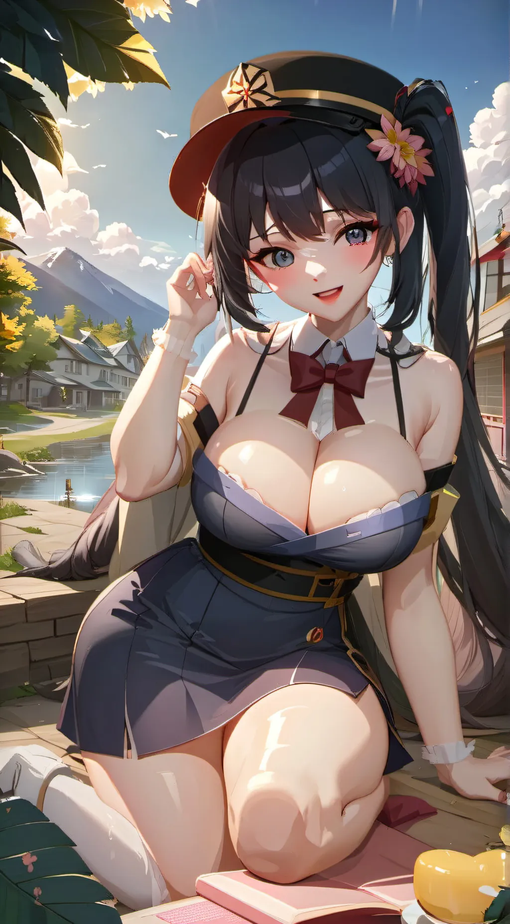 ai character: Chloé  background