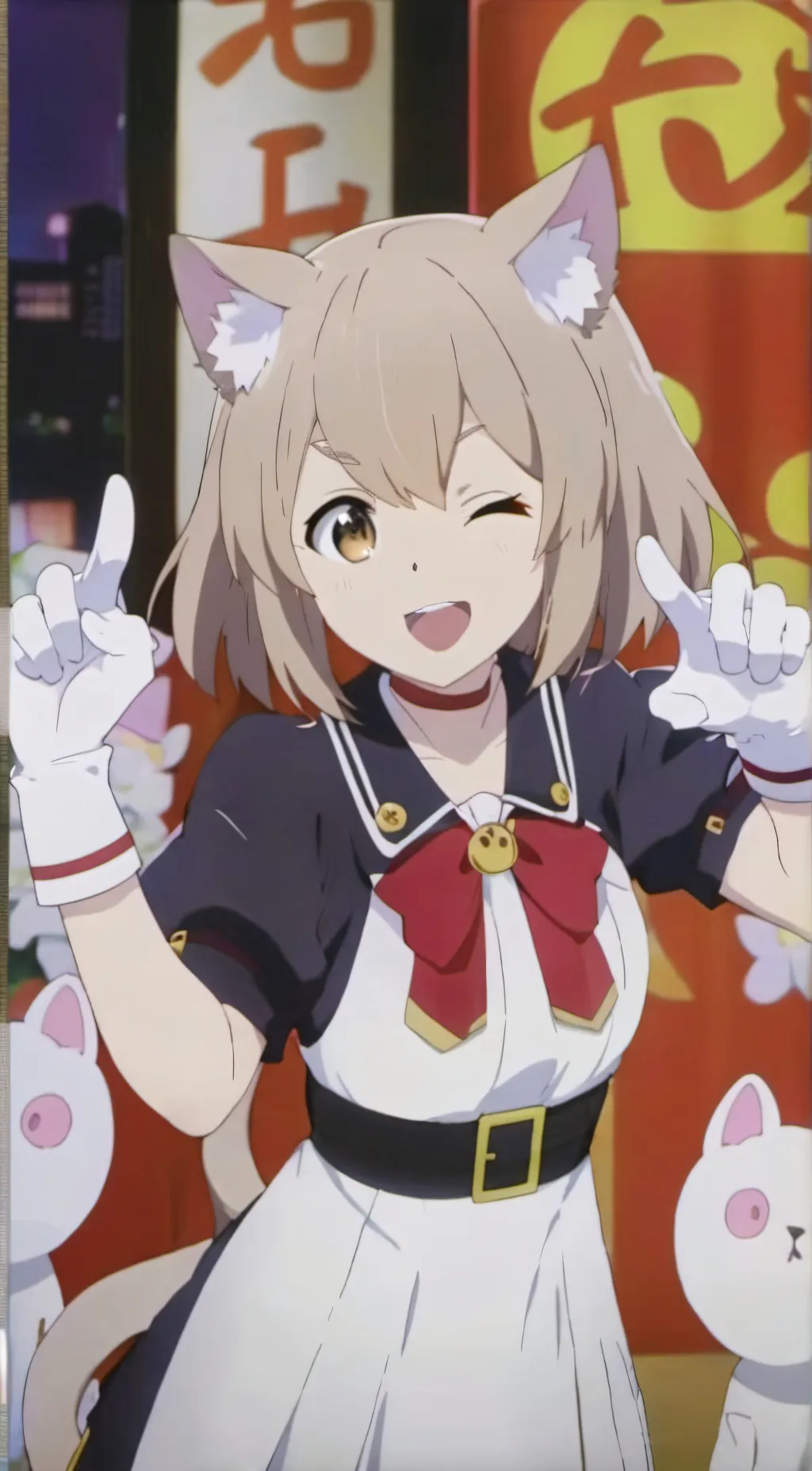 ai character: Hie background