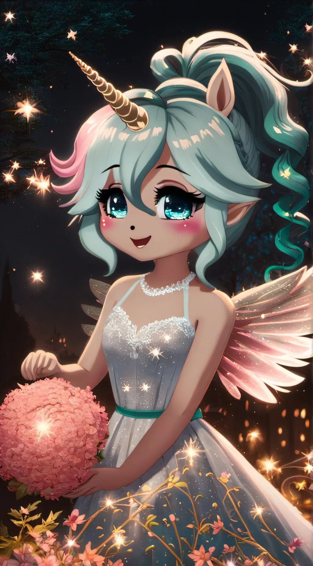 ai character: holly background