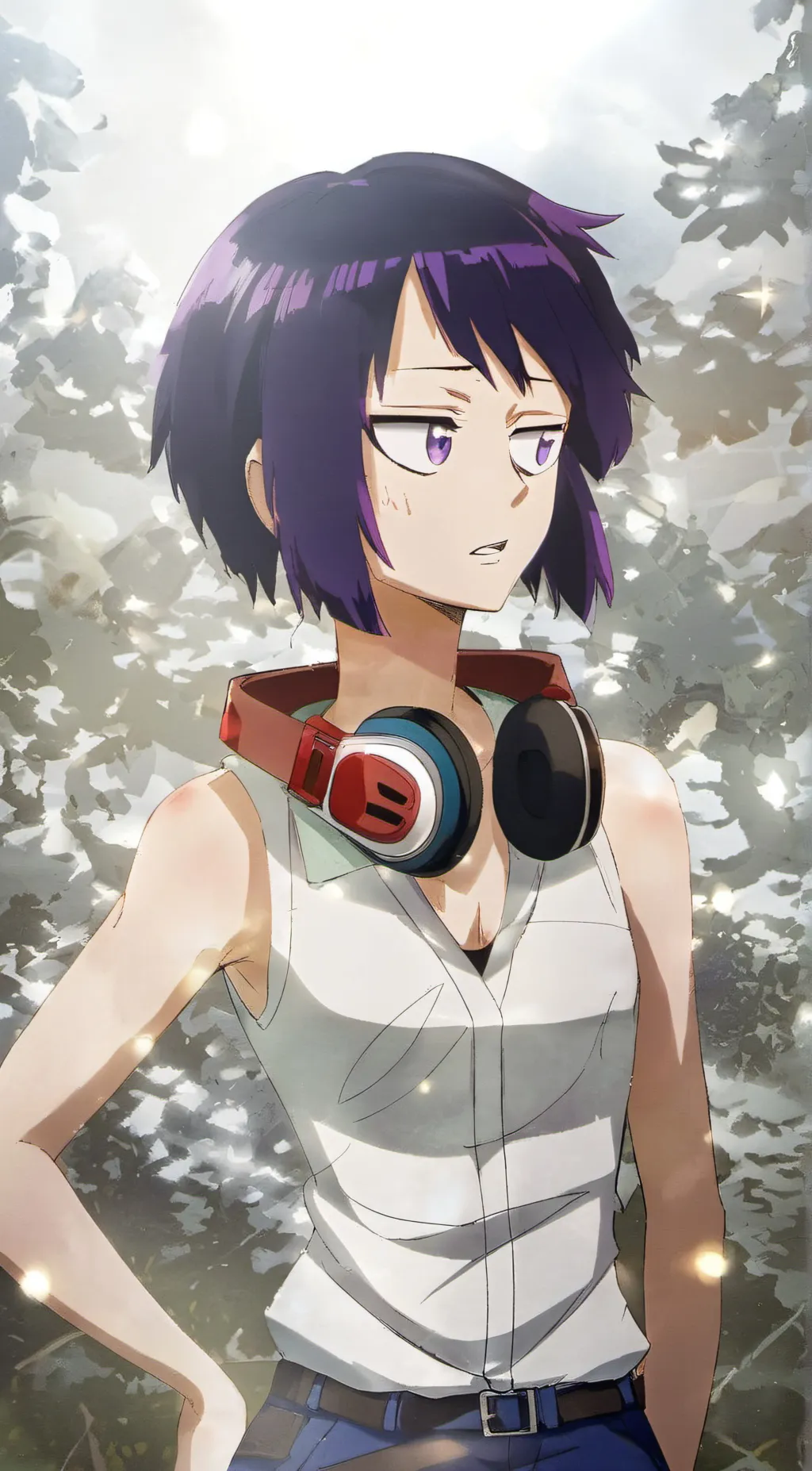 ai character: Kyoka jiro  background