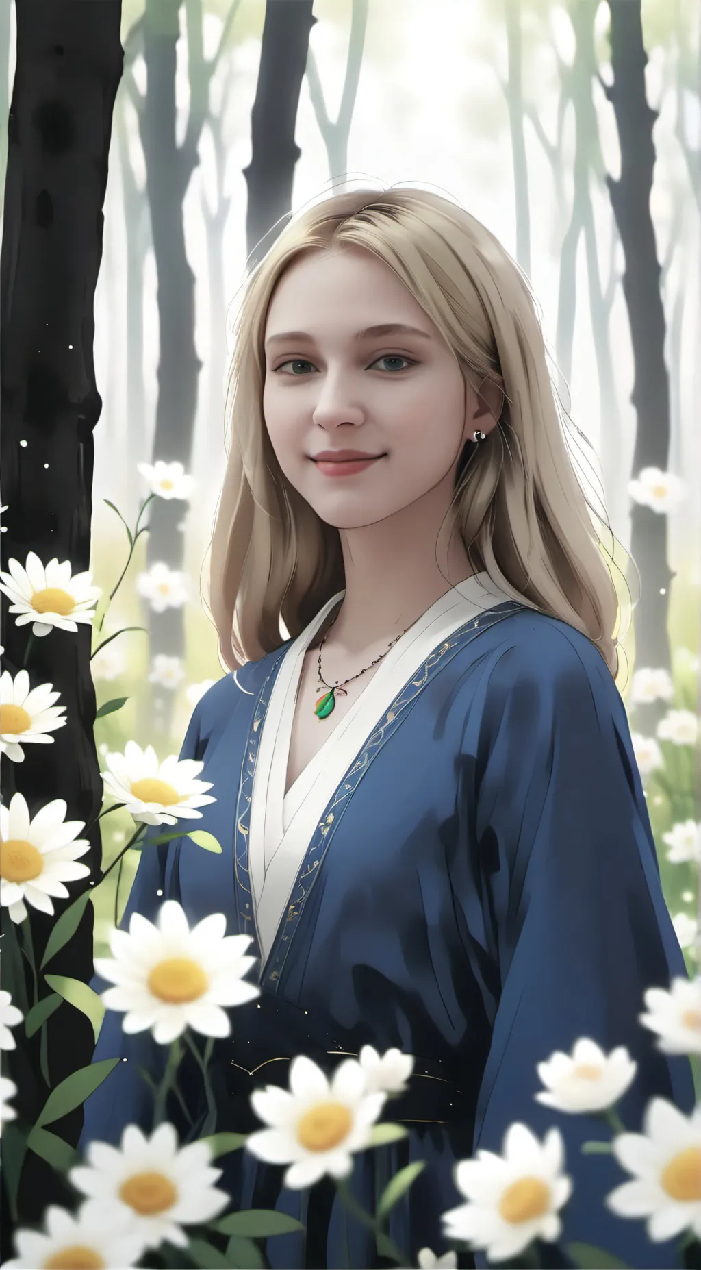 ai character: Lily background