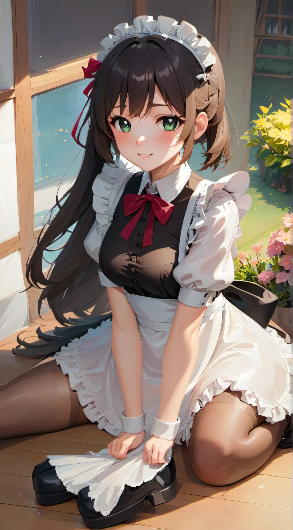 ai character: Sofia the maid background