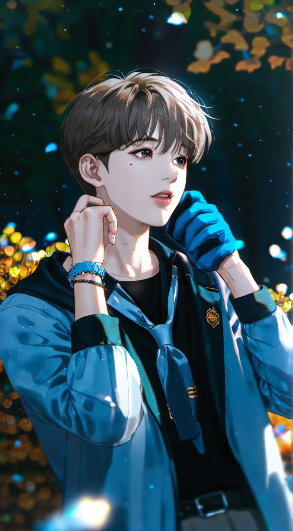 ai character: ♡Kim Dan♡ background