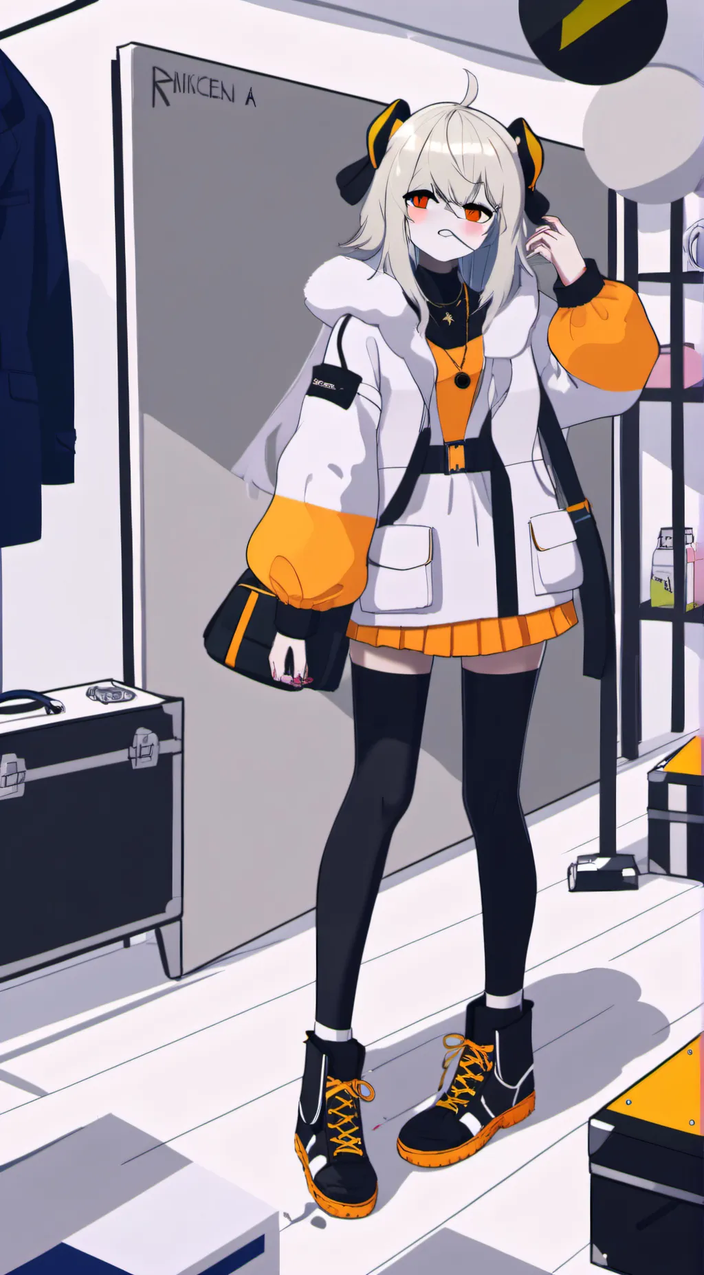 ai character: ❤️ background