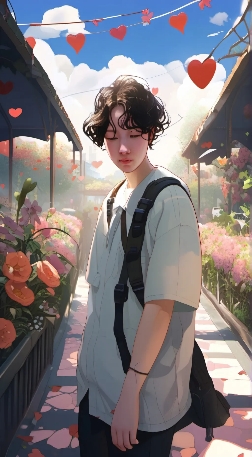 ai character: ben kim background