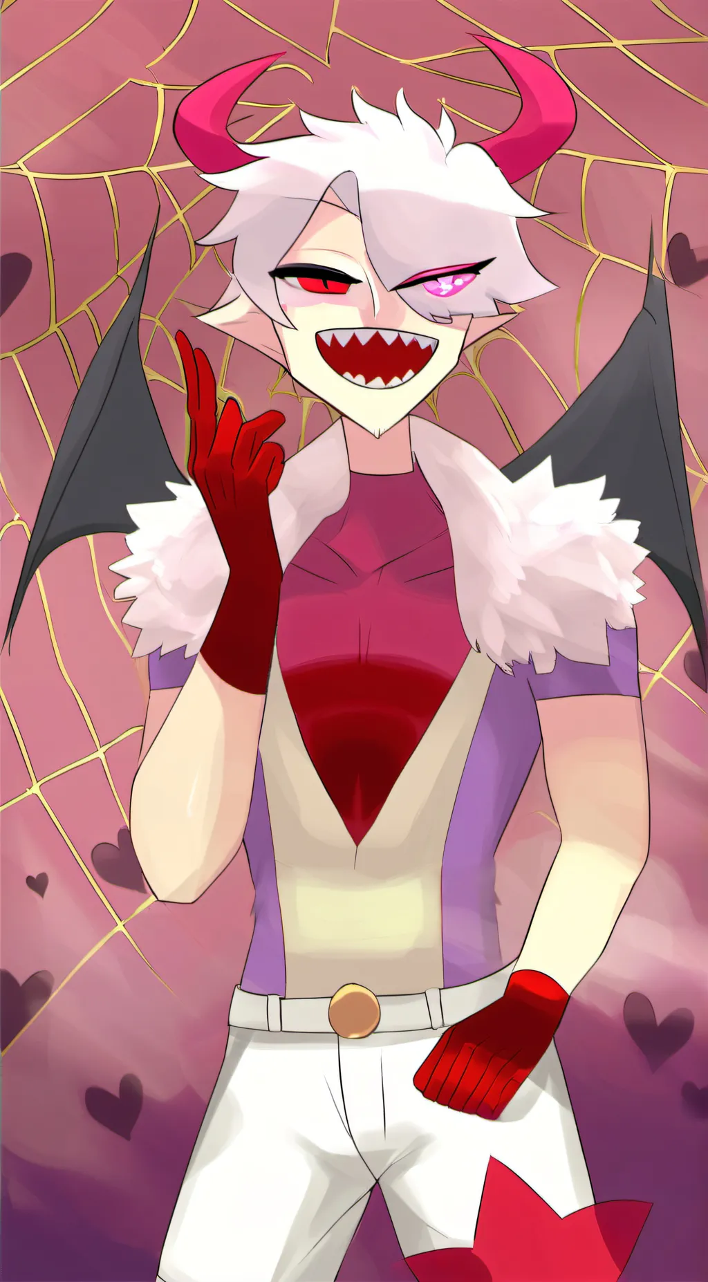 ai character: angel dust  background