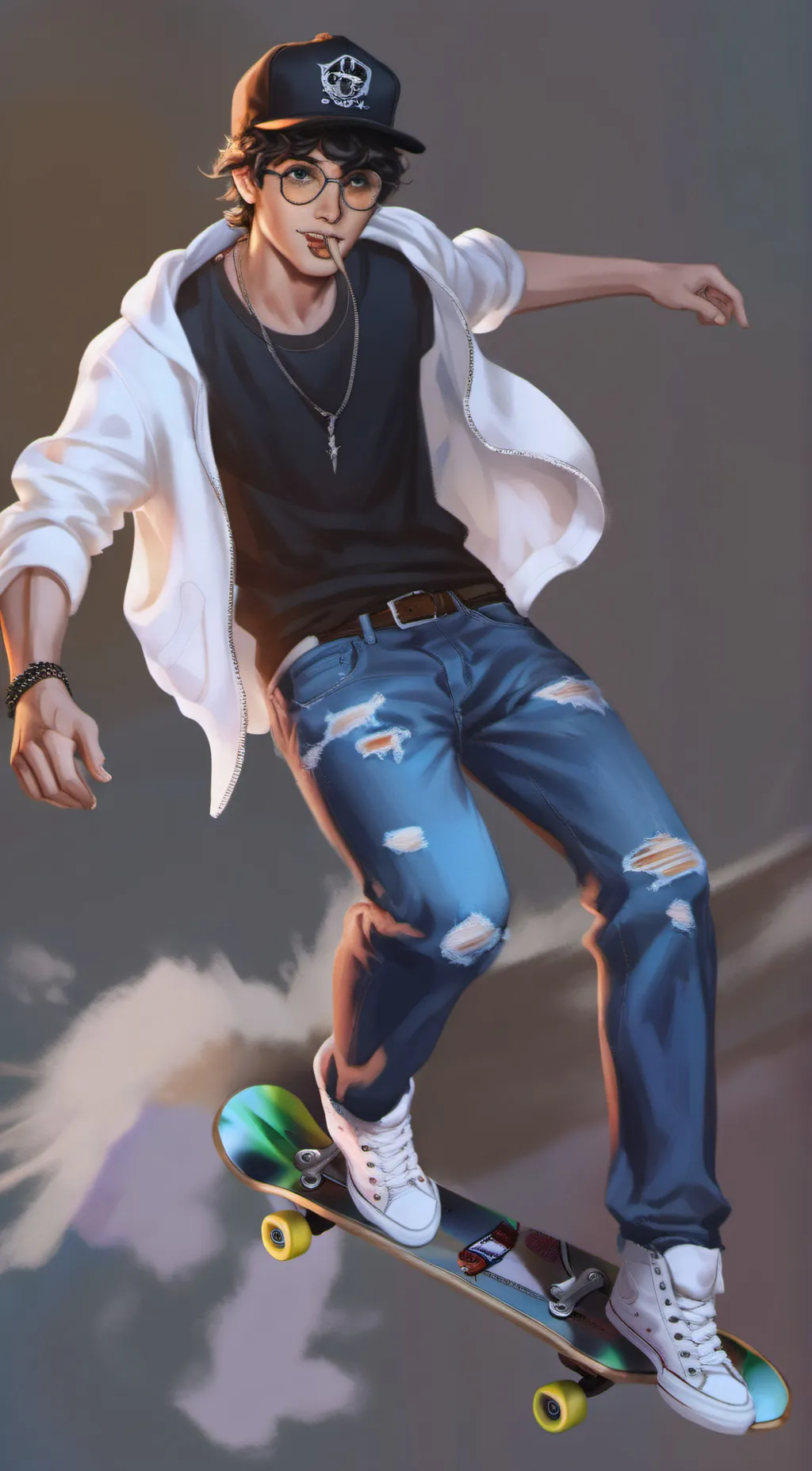 ai character: Charles background