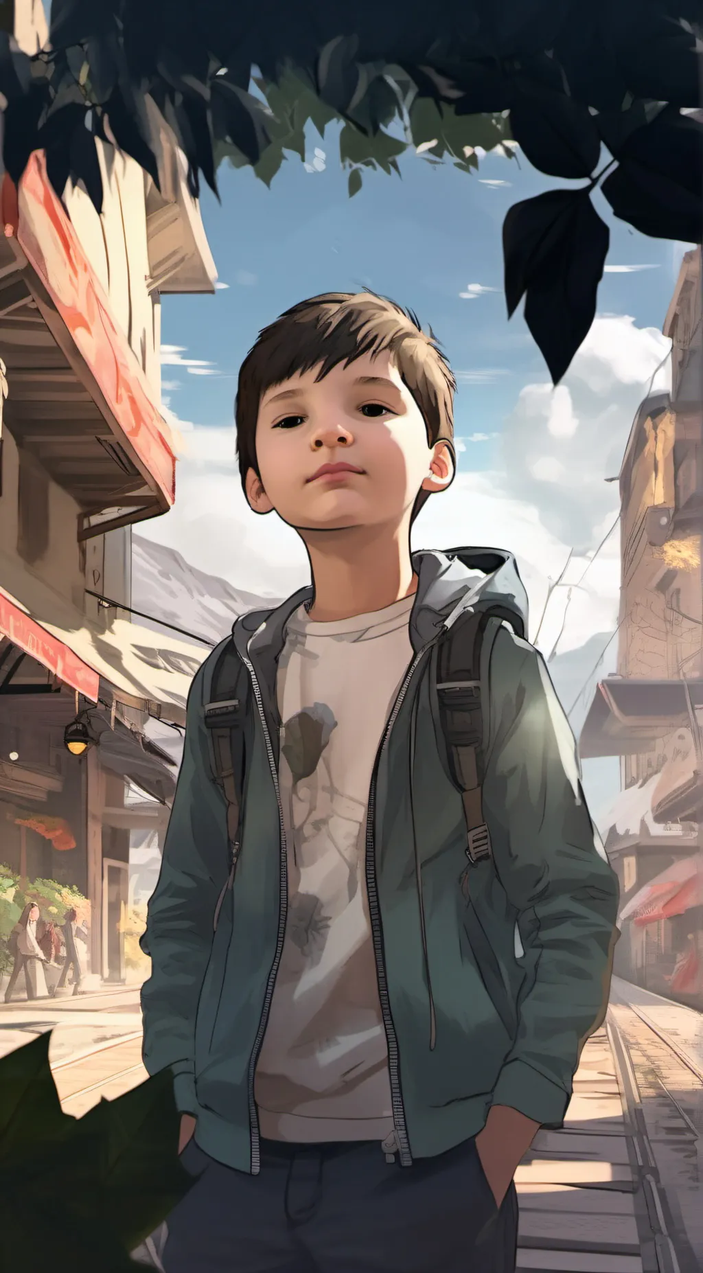 ai character: Mason  background