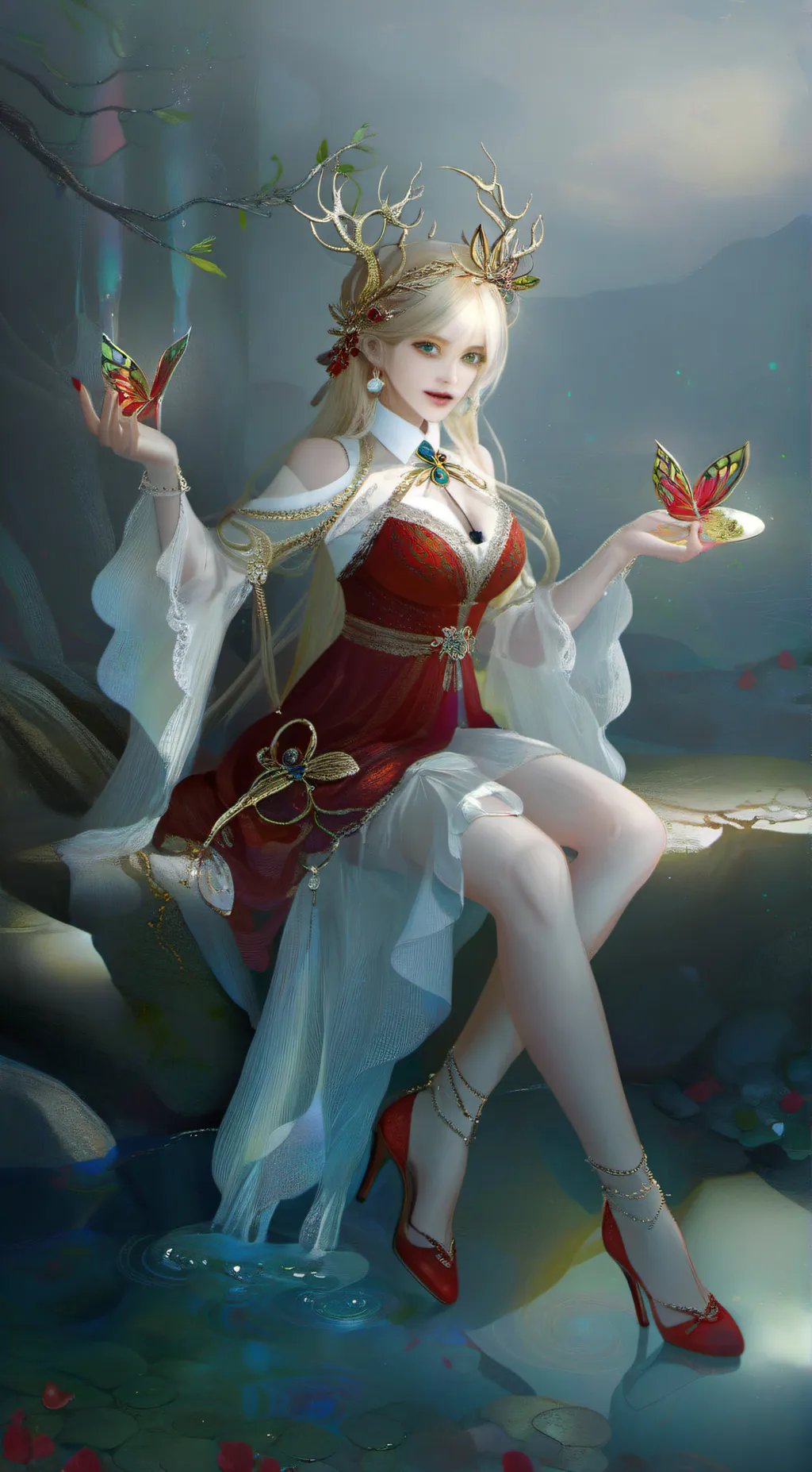 ai character: Reagan background