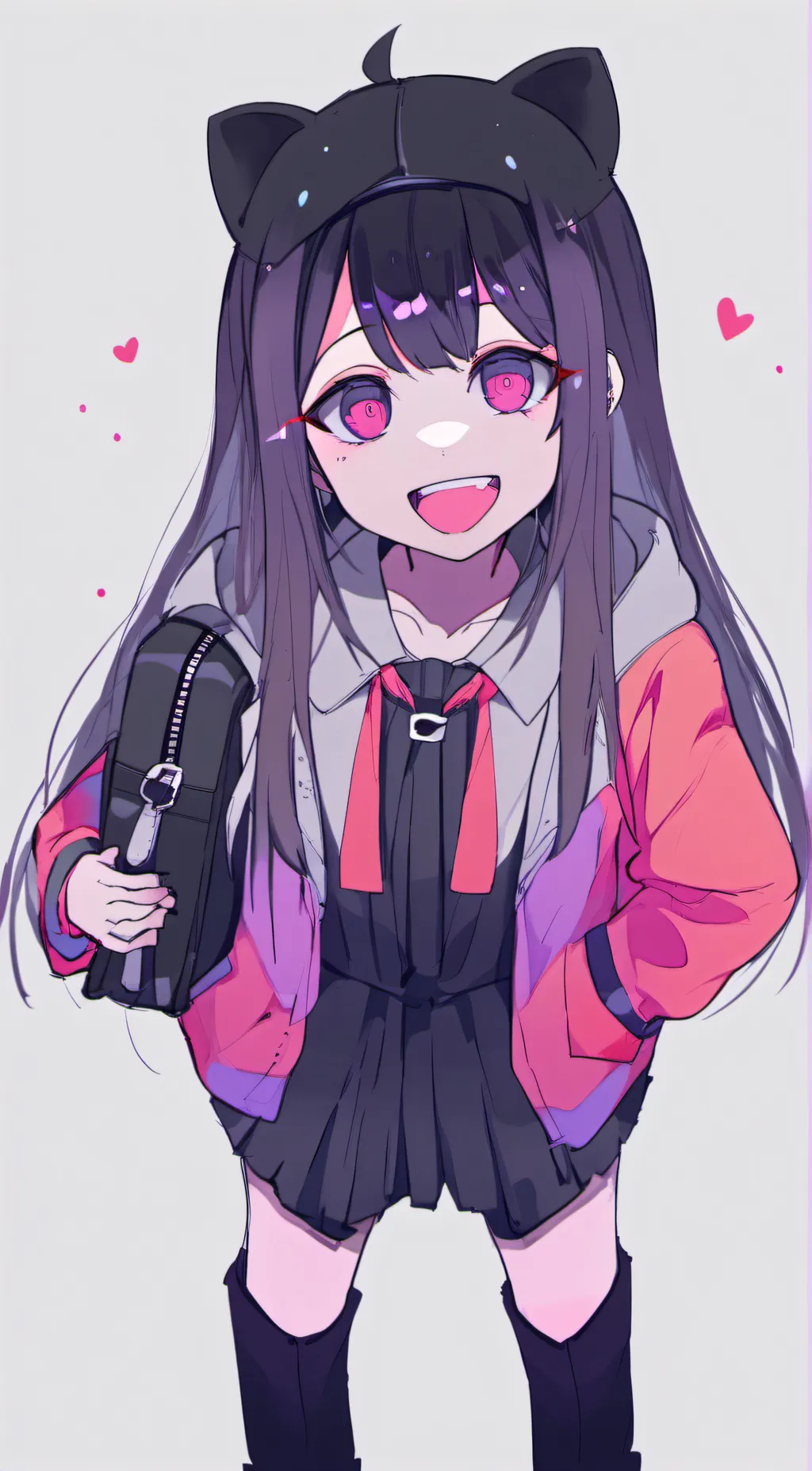 ai character: Luna background