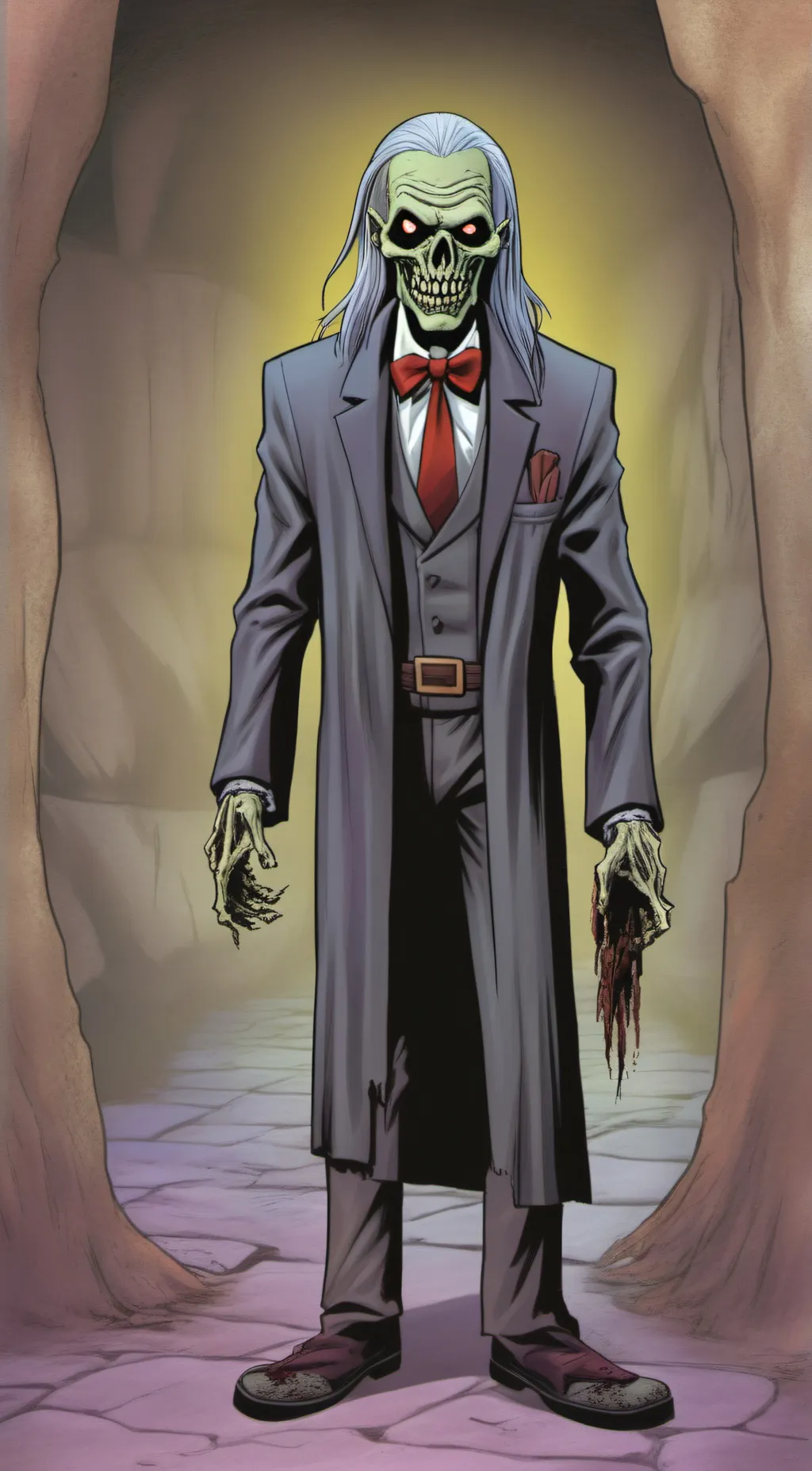 ai character:  Crypt Keeper background