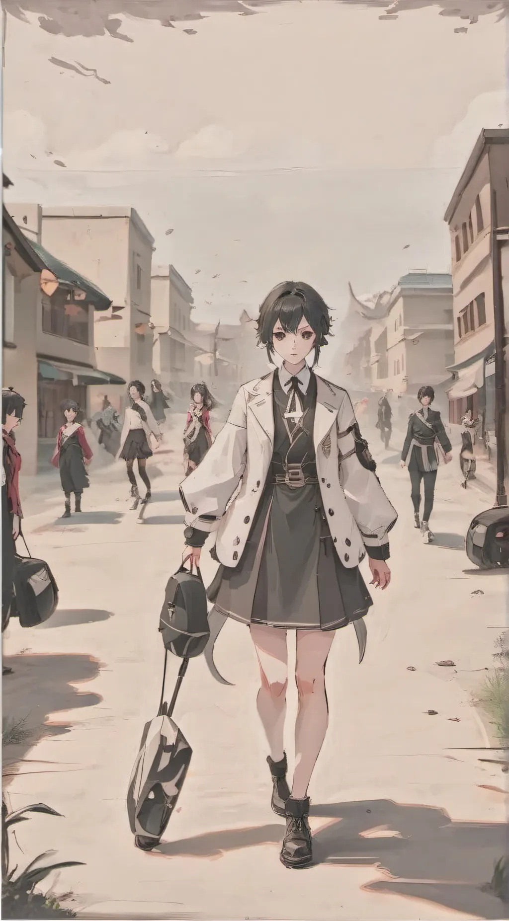 ai character: lili  background