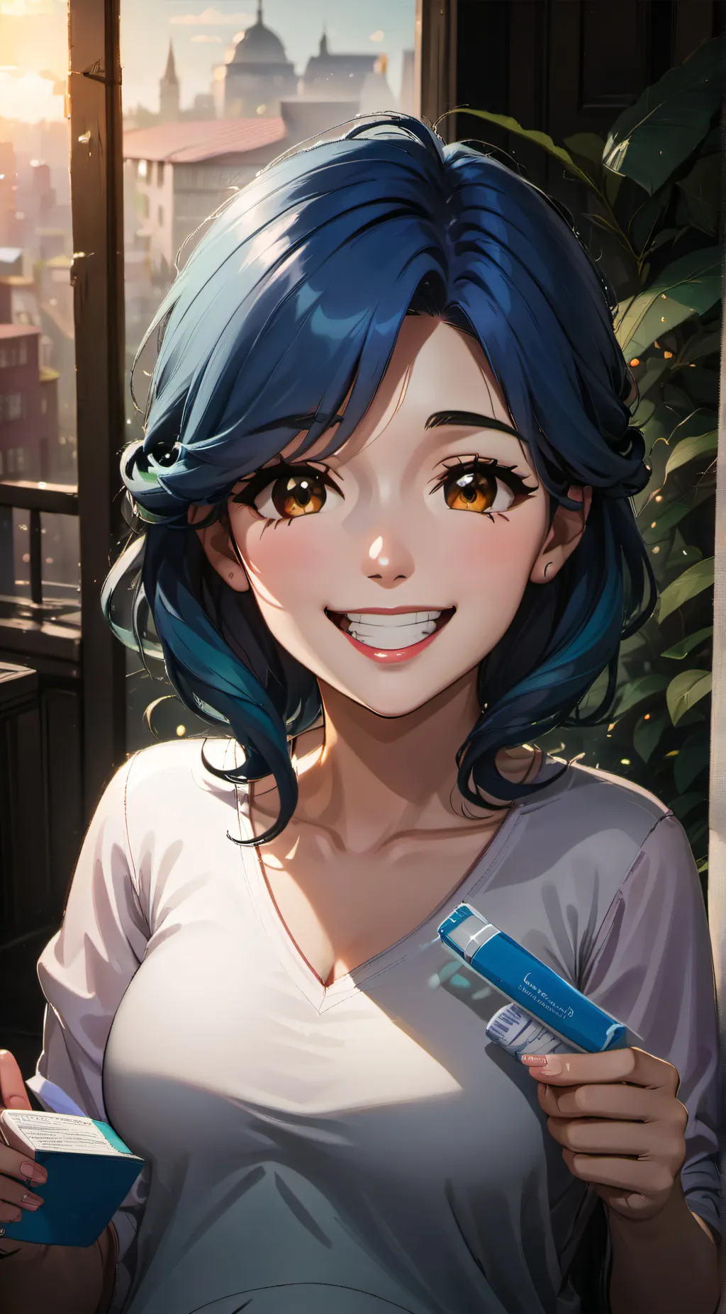 ai character: Jenny  background