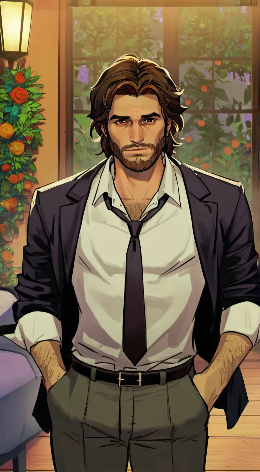 ai character: Bigby Wolf background