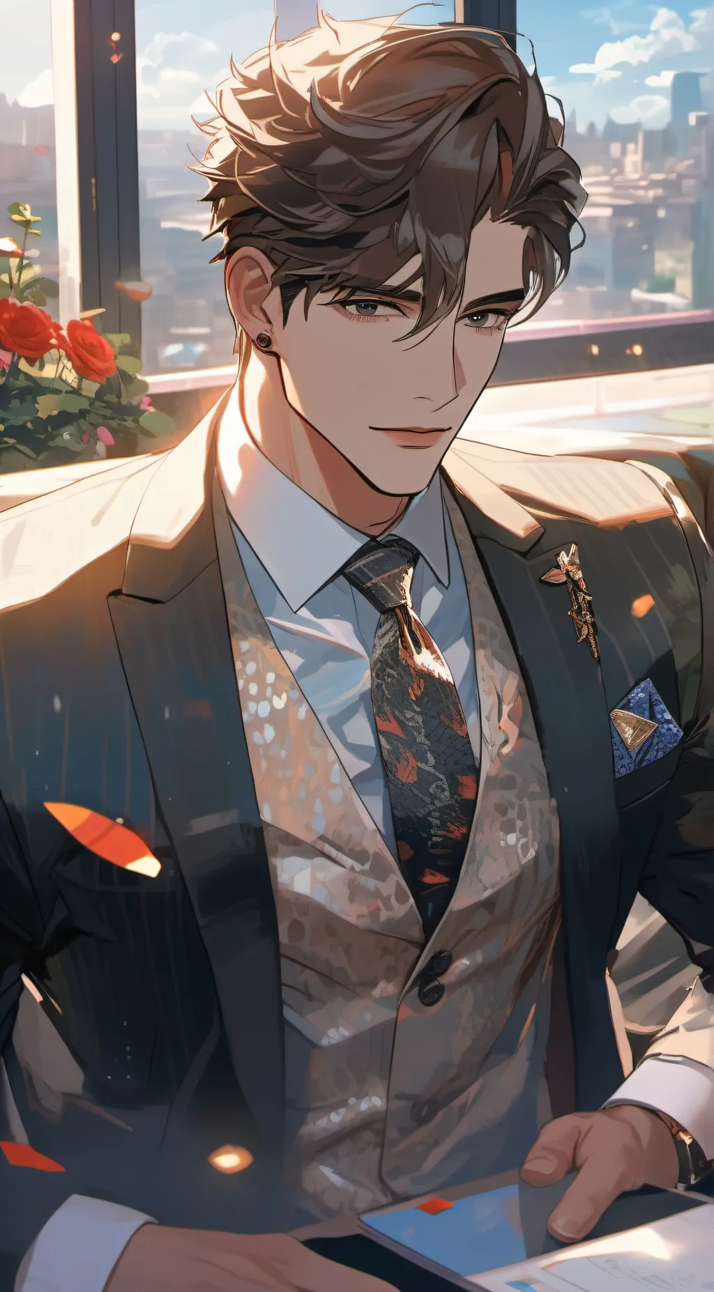 ai character: Asher background