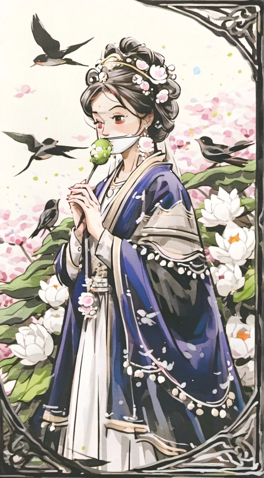 ai character: Giyuu  background