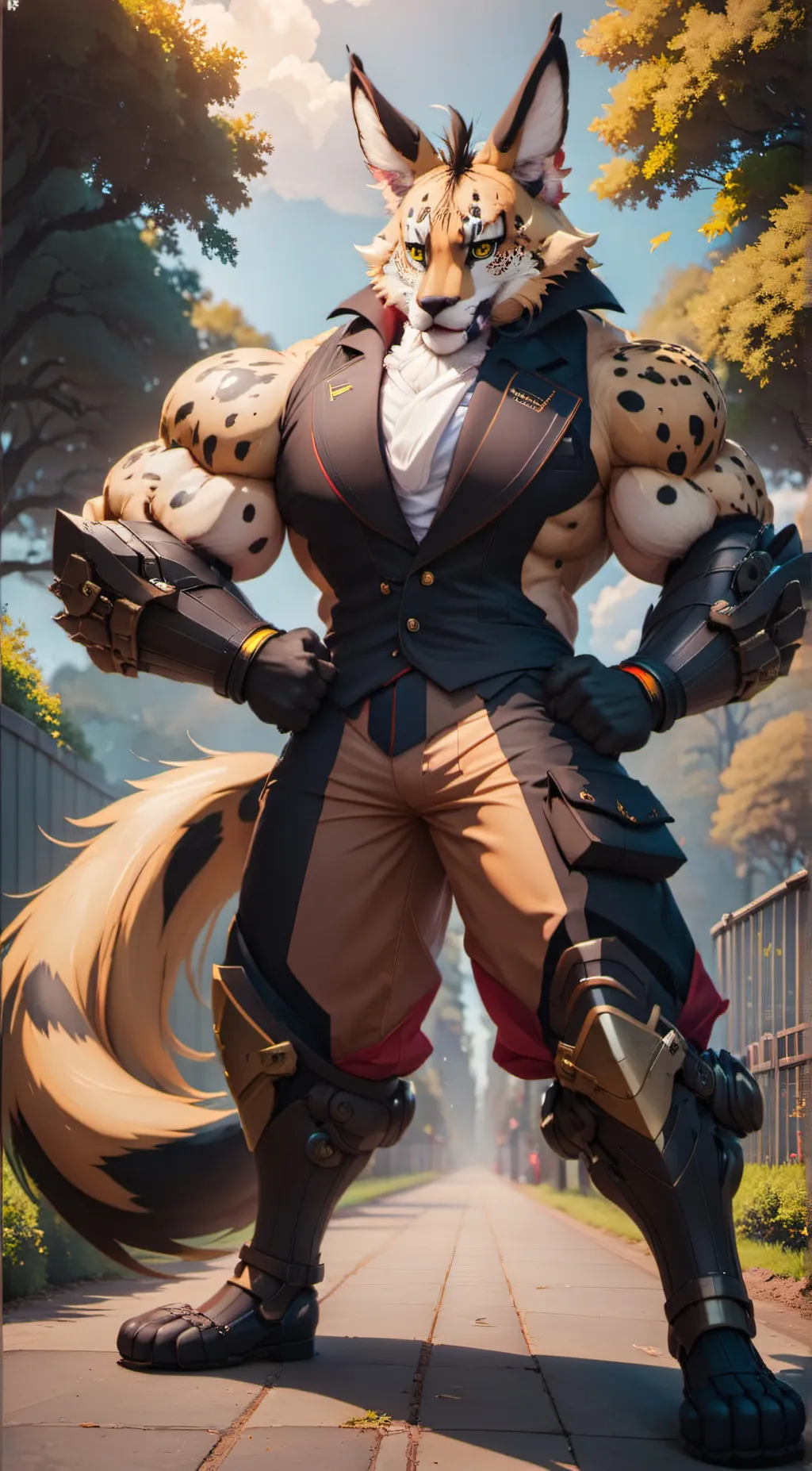 ai character: H background