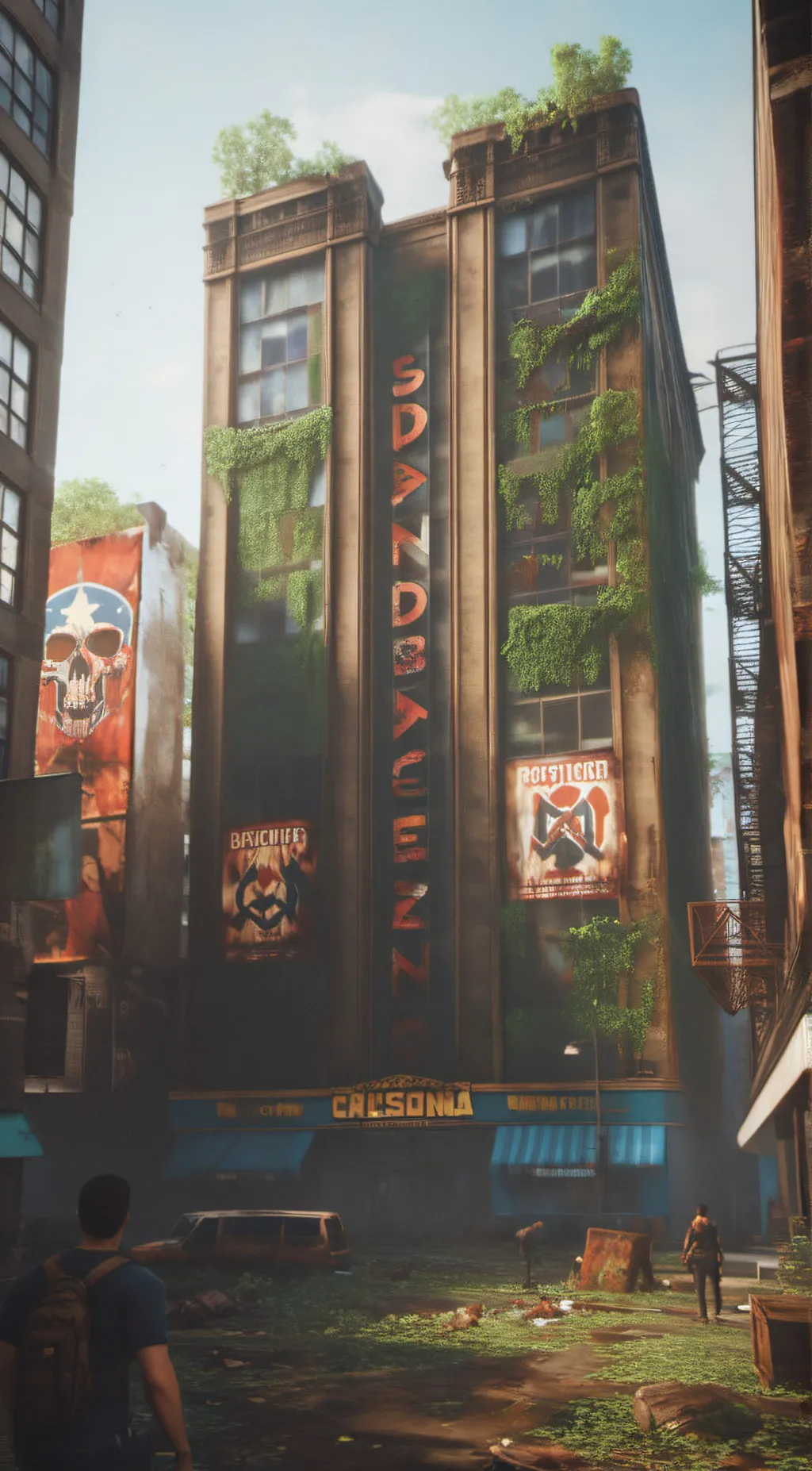 Talkie AI - Chat with new york abandoned