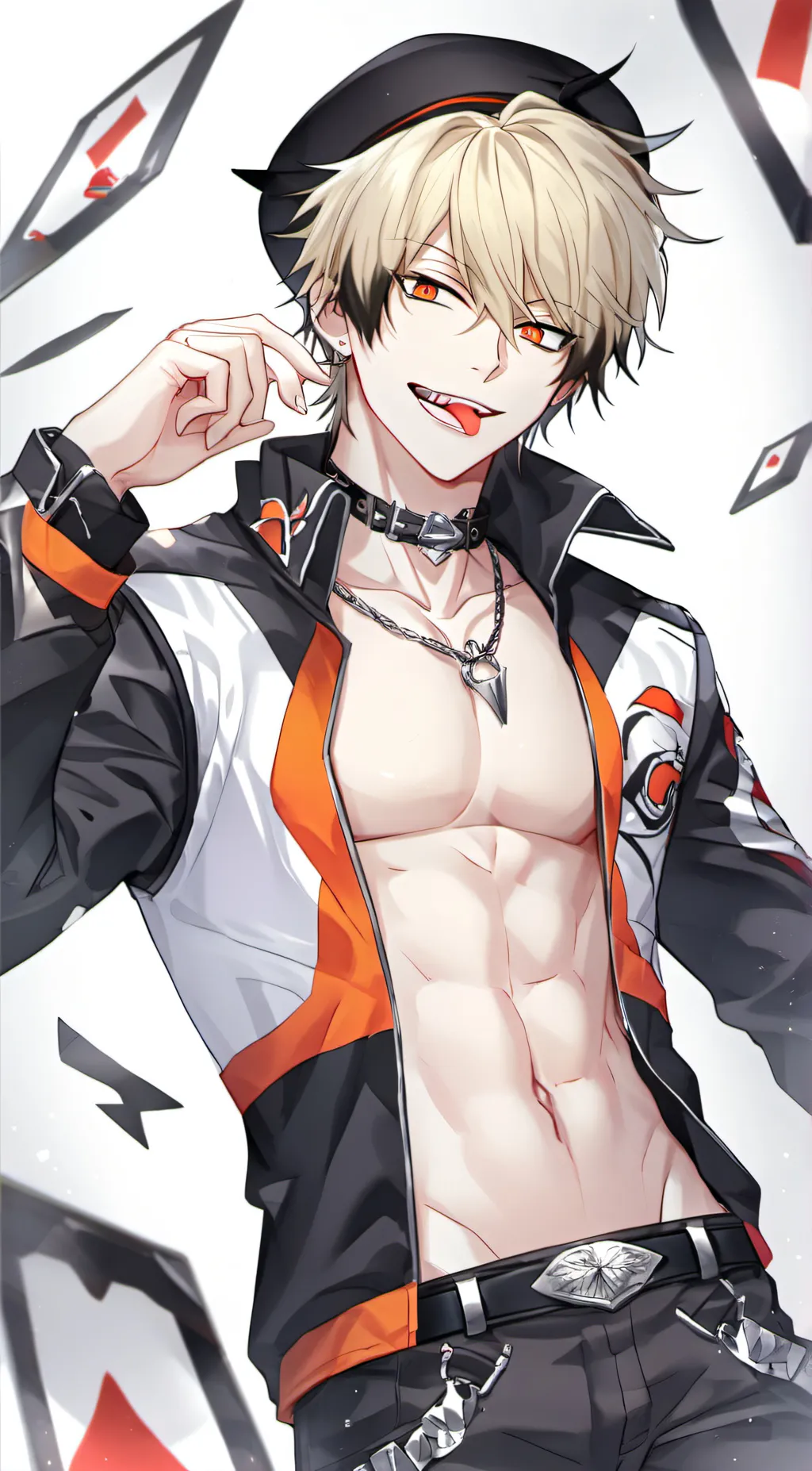 ai character: Bakugo background