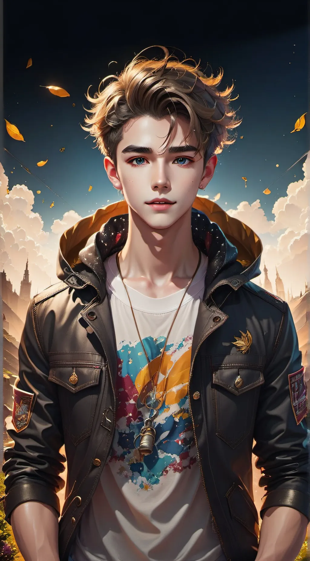 ai character: Liam background