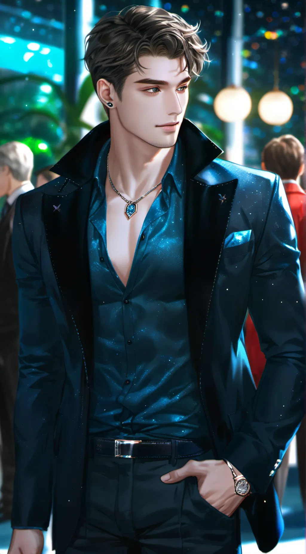 ai character: Richard background