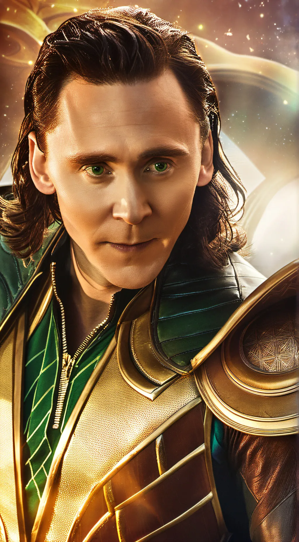 ai character:  avengers & Loki background