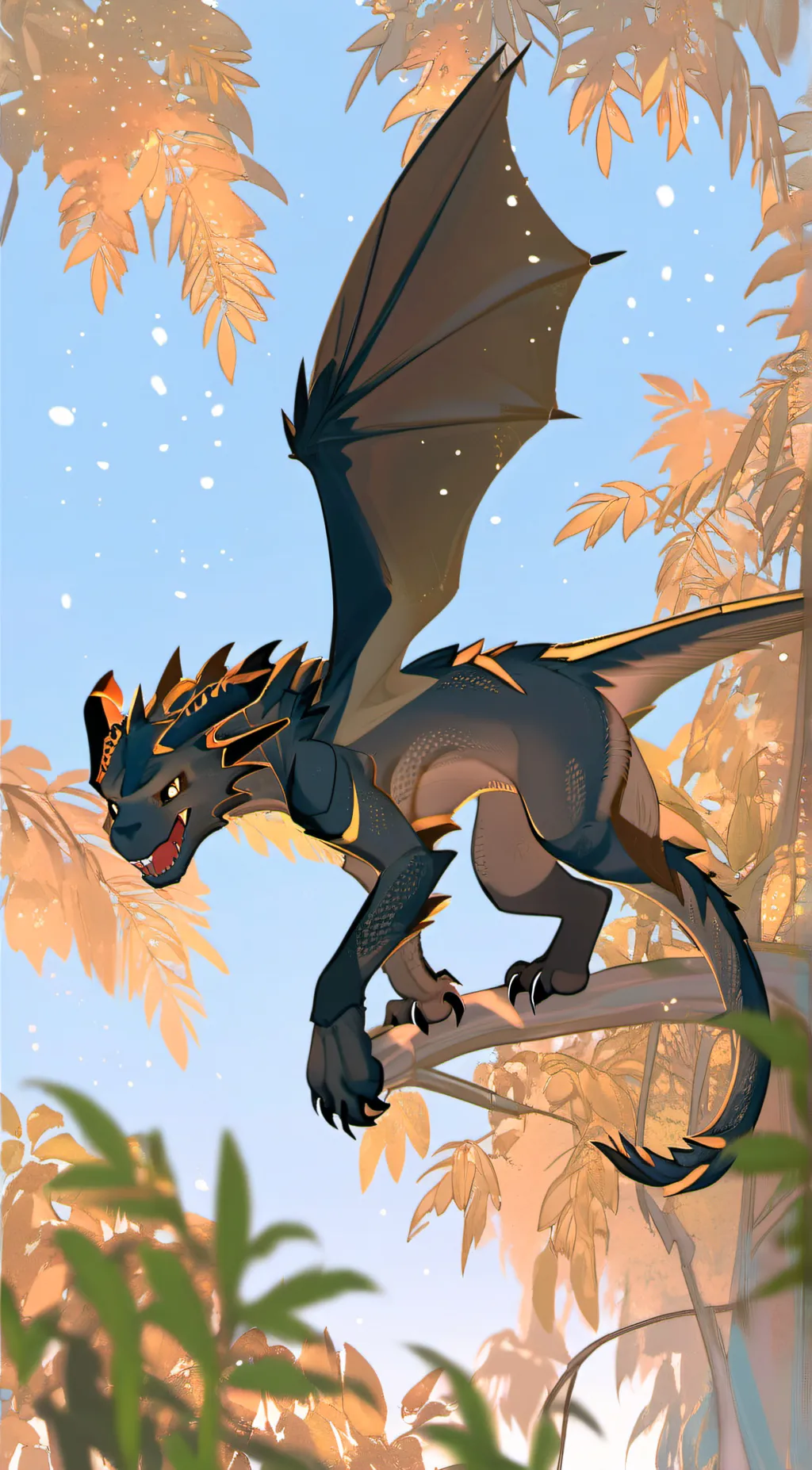 Talkie AI - Chat with injured night fury