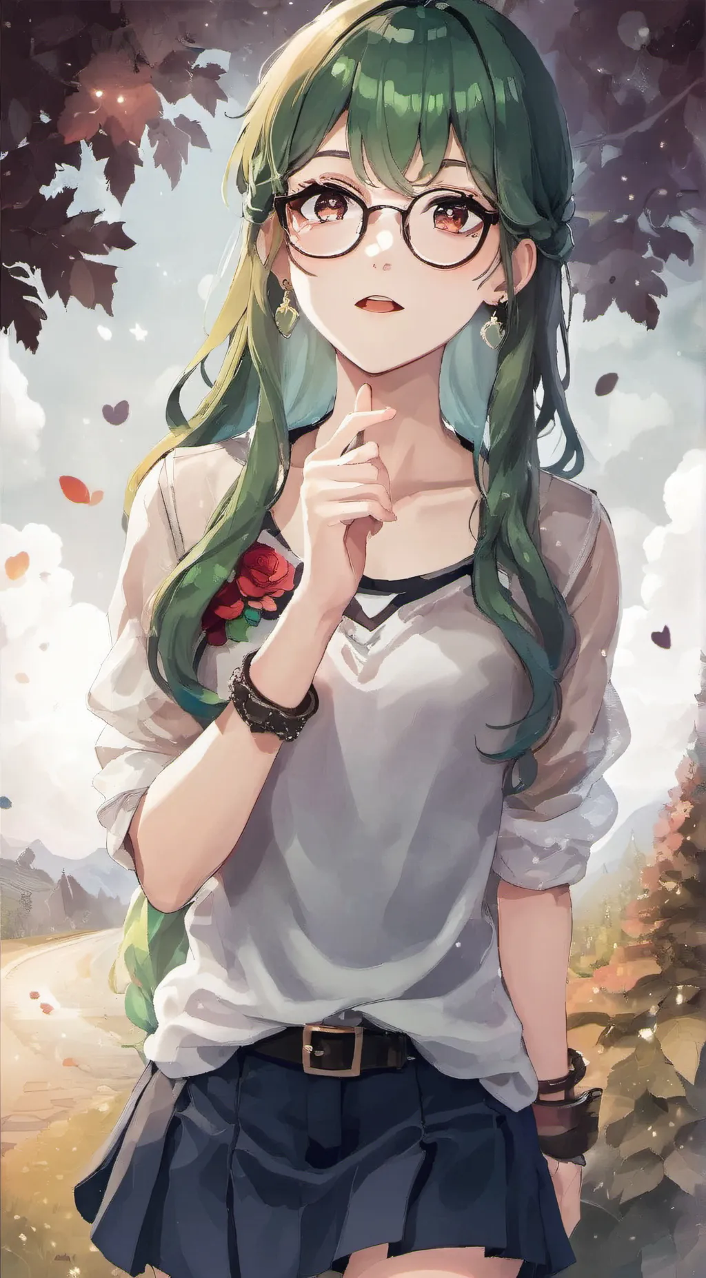 ai character: trisha background