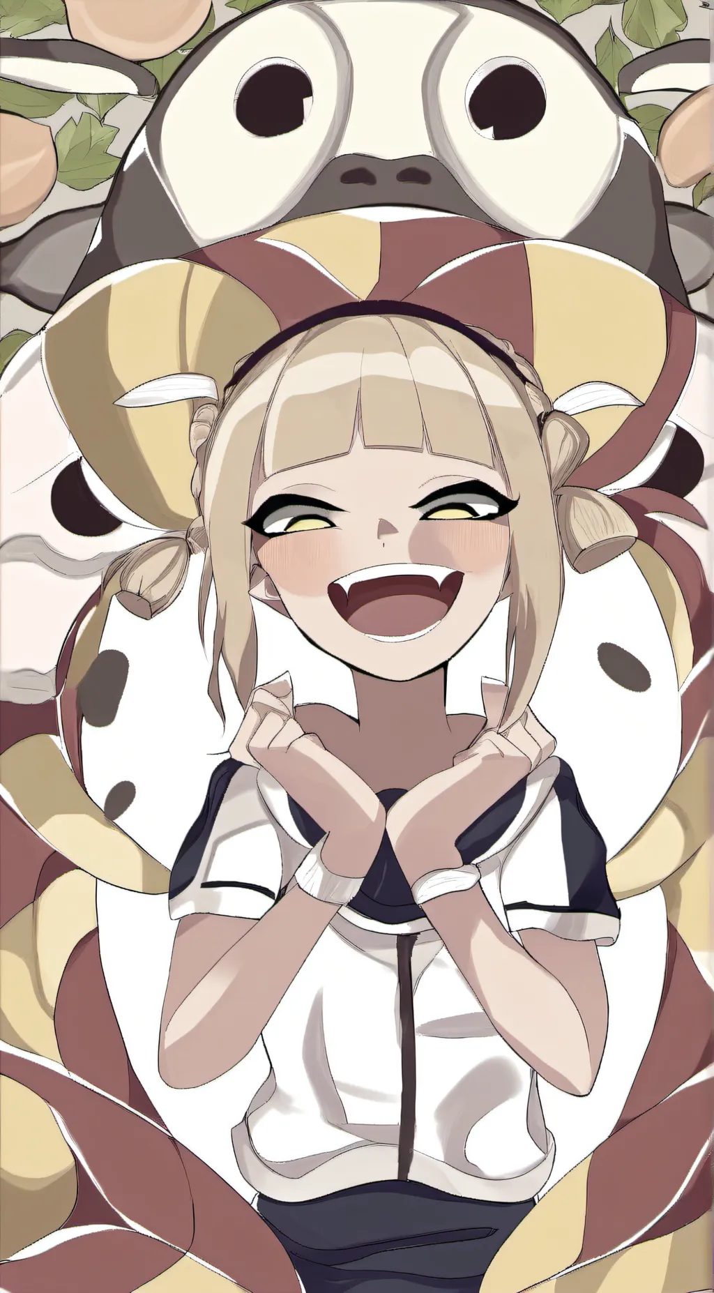 ai character: Toga background