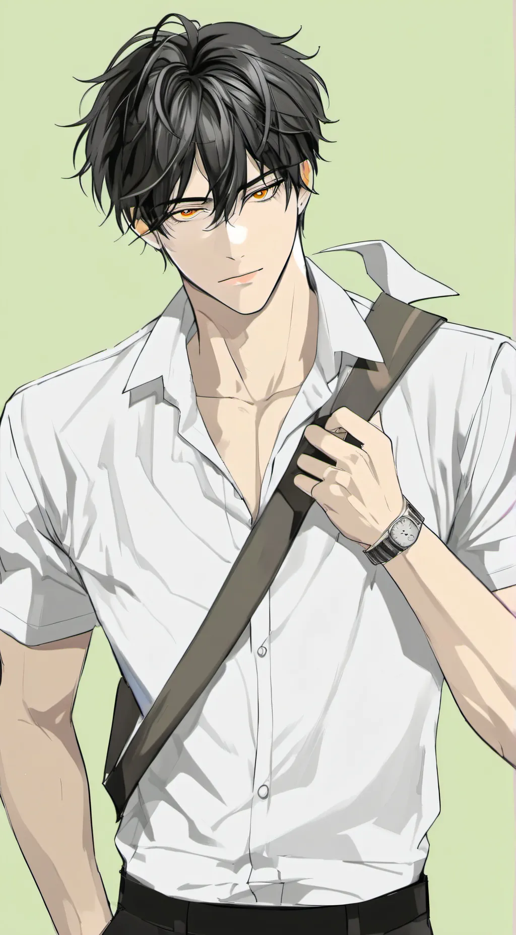 ai character: Lucas. background