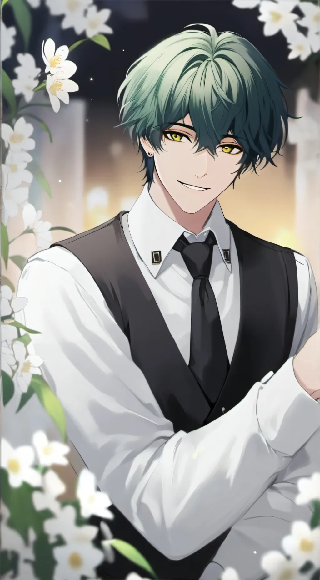 ai character: deku background