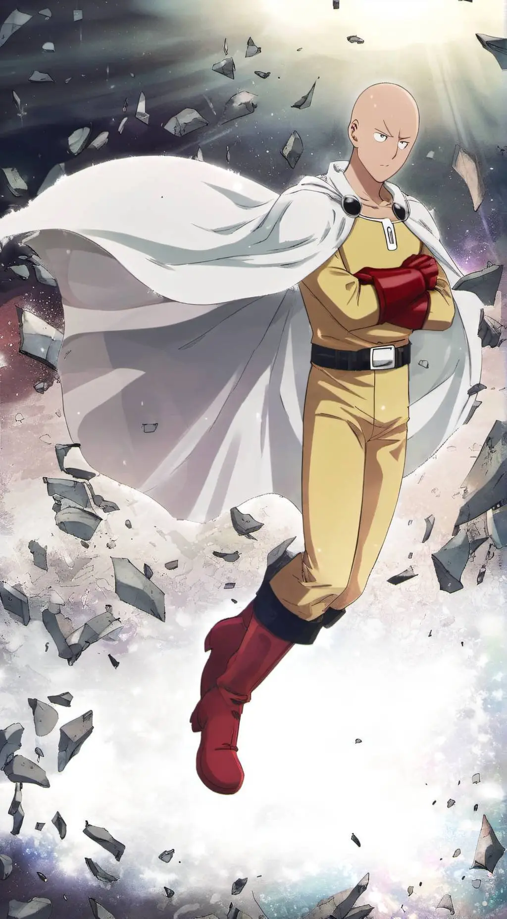 ai character: One punch man background