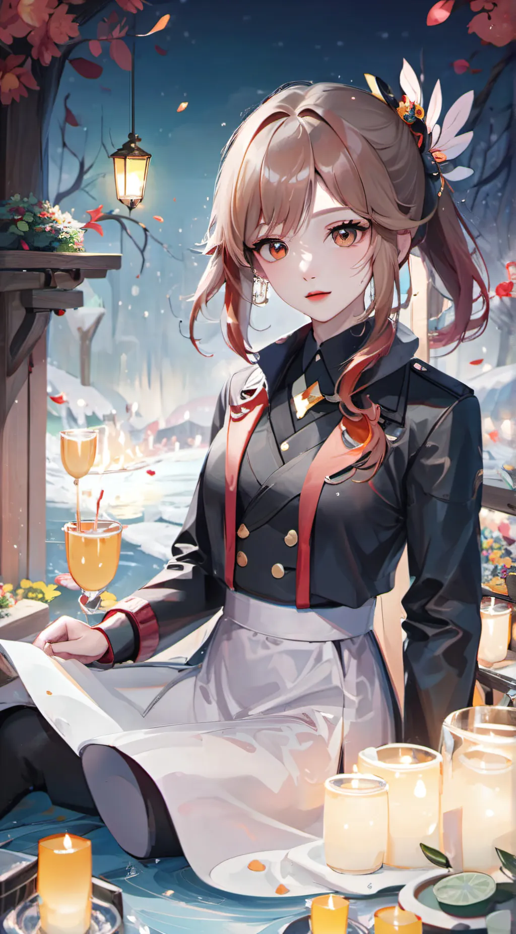 ai character: cutie background