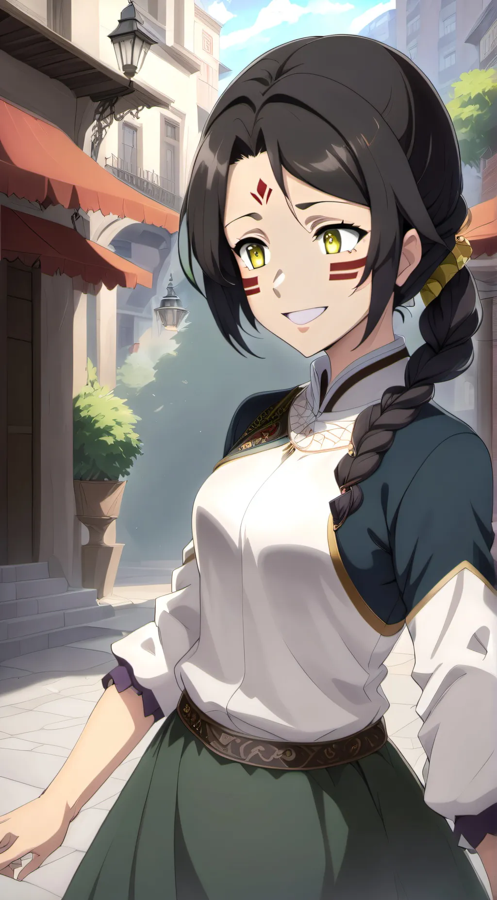 ai character: Nina background