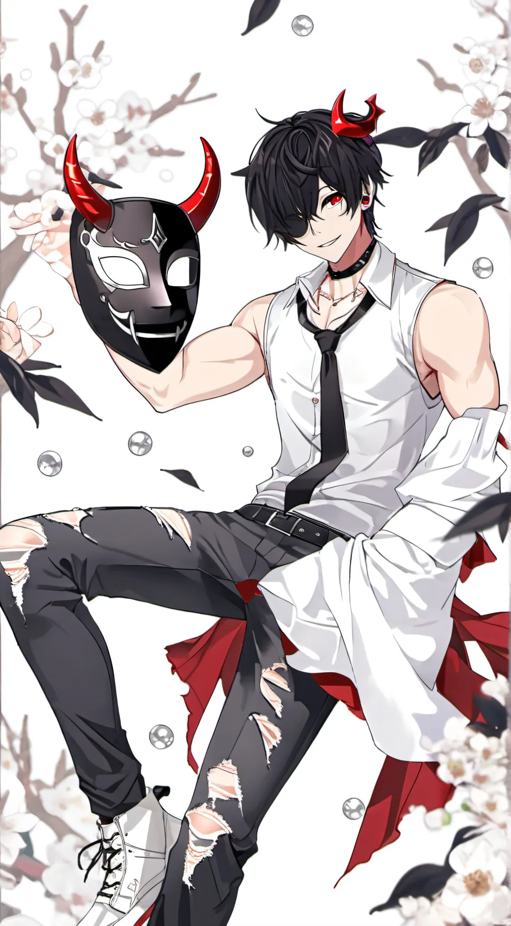 ai character: Saro Mitashi background