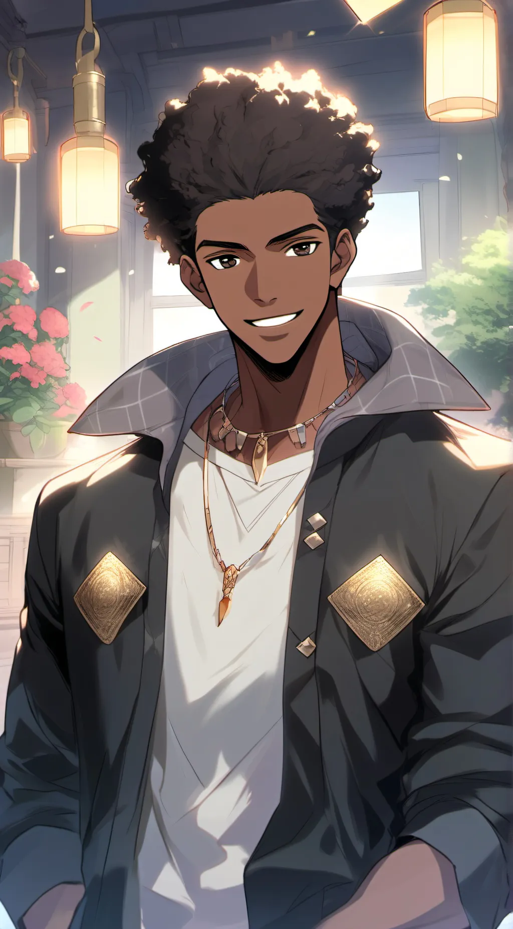 ai character: kingston background