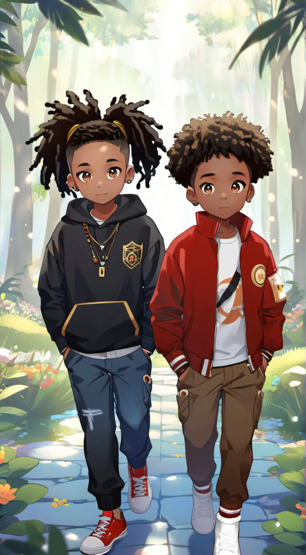 Talkie AI - Chat with Isiah and Jordan