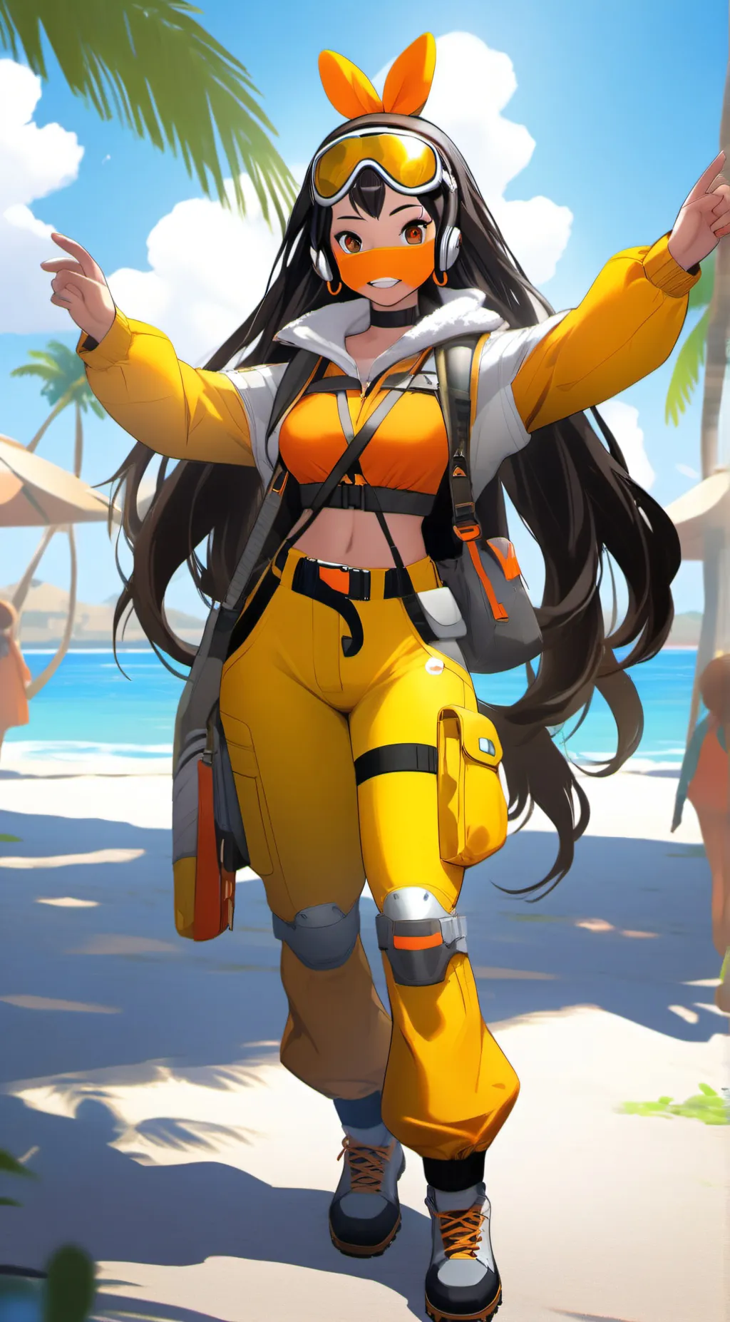 ai character: Lexy/Sun background