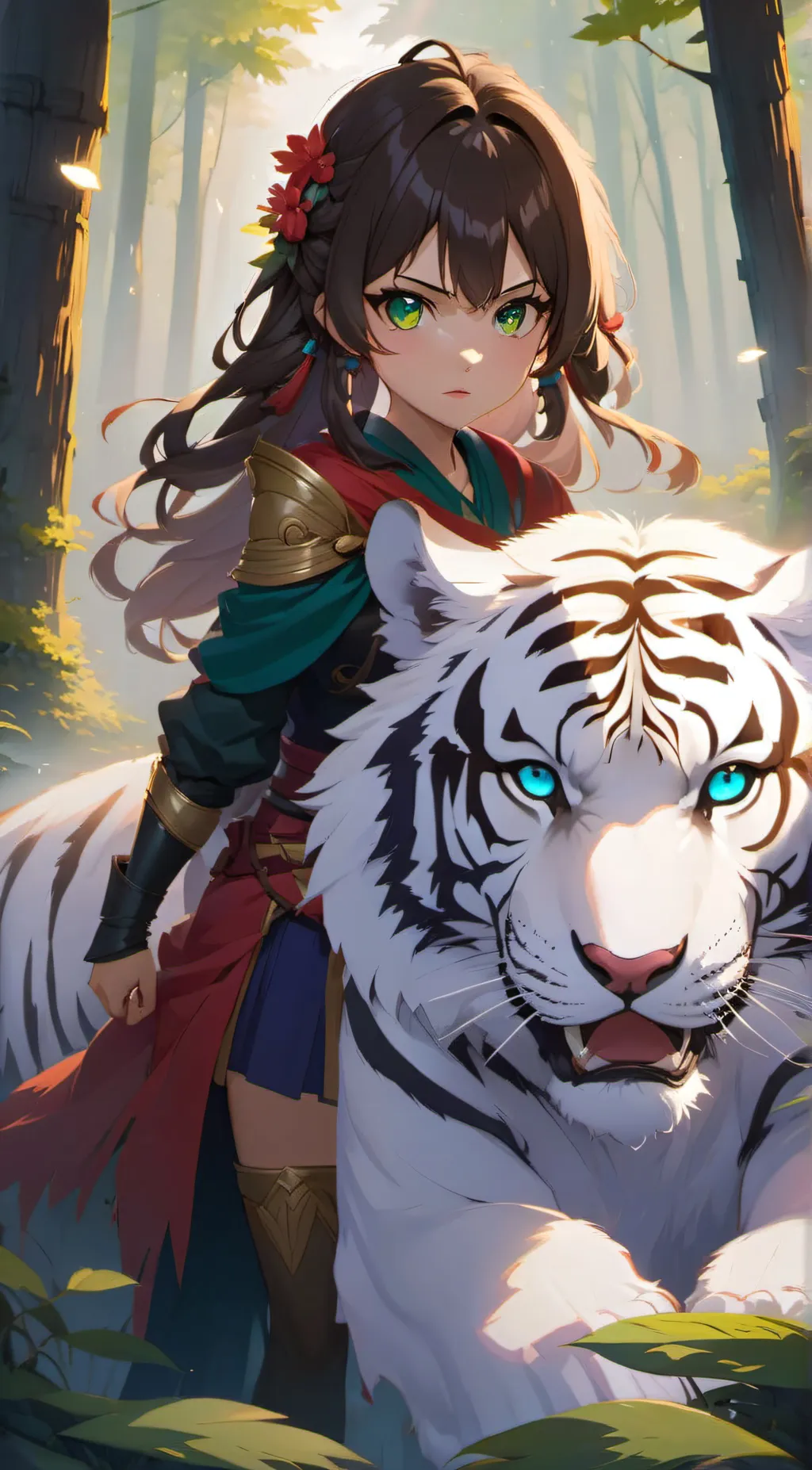 ai character: Emma  background