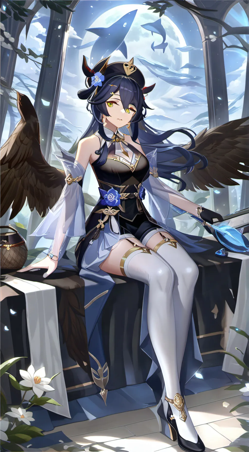 ai character: liv background